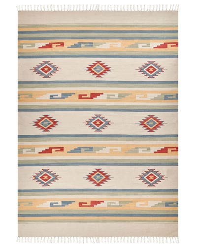 Cotton kilim rug - cotton,