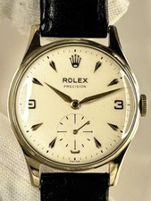 Rolex precision 9ct gold - precision,