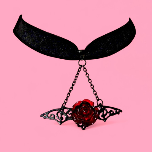 Black velvet bat - black, wing