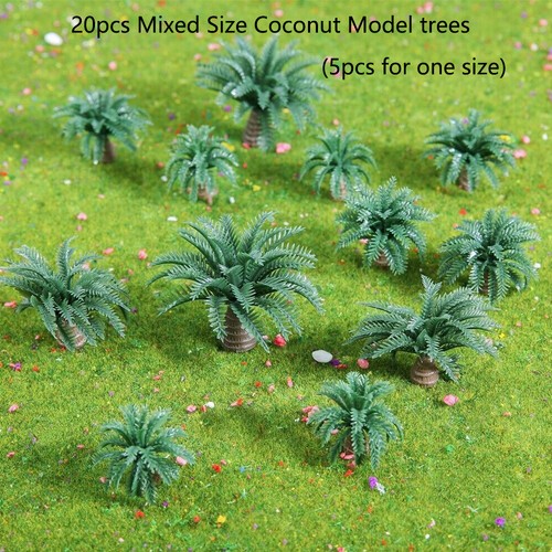20pcs mixed size coconut palm - 20pcs,