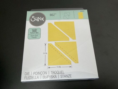 Sizzix half square triangle - sizzix,