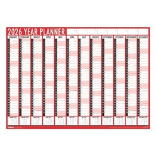 2026 A1 Size Wall Planner 84cm X 60cm  Full Year Large Annual Calendar Office