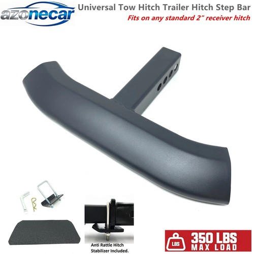 Black heavy duty towing - black, 18"