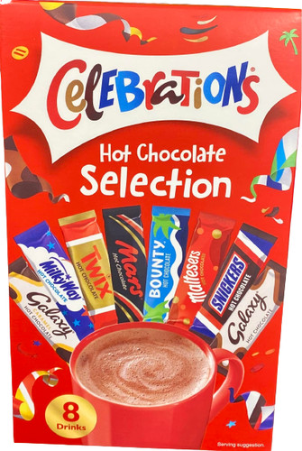 Celebrations hot chocolate - hot,
