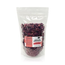 Dried Red Rose Petals 25g - Biodegradable Wedding Confetti, Bath Bombs
