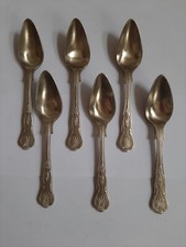 6 x VINTAGE SERVING SPOONS