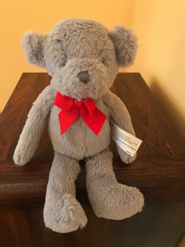 Sainsburys grey teddy bear - sainsburys,
