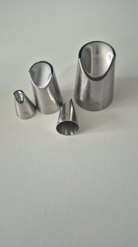 Sliver icing piping - sliver, nozzle