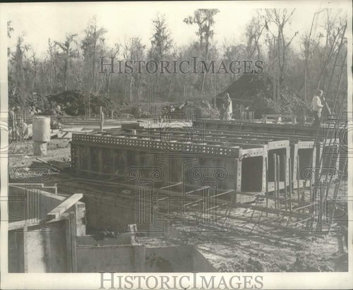 1971 press photo - 1971, construction