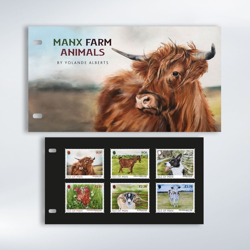 Isle man stamps - and, coins