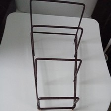 Vintage Brown Plastic Coated