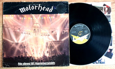 Motorhead - No Sleep 'til Hammersmith Live LP. UK 1st A1/B1. 1981. Bronze. Inner