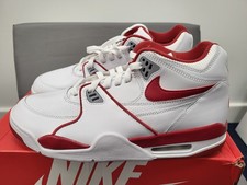 Nike Air Flight 89 Og White Red  UK 9.5 US 10.5 New With box