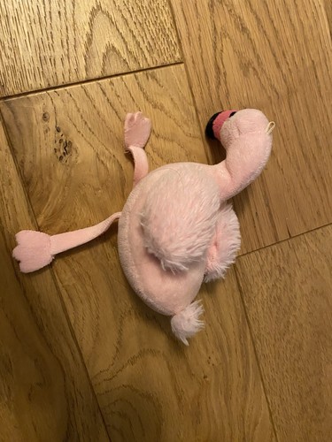 Mini pink flamingo plush - pink,