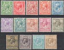 SG 351-96  1/2d to 1/- Wmk