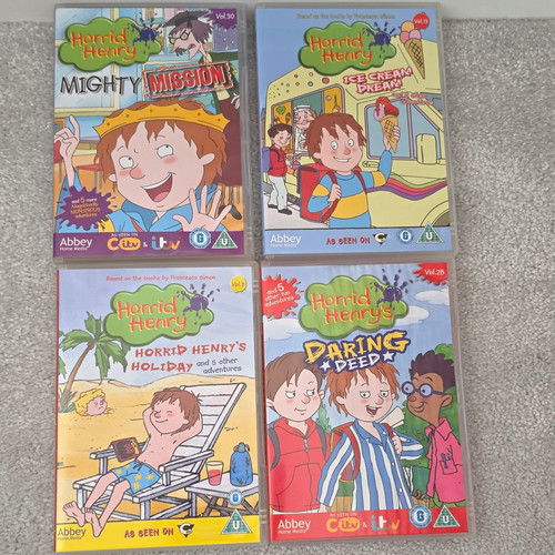 Horrid henry dvd bundle mighty - henry,