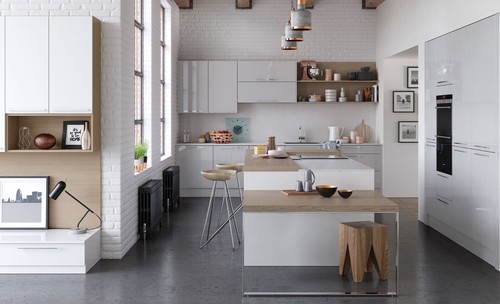 Zola gloss white - kitchen, doors