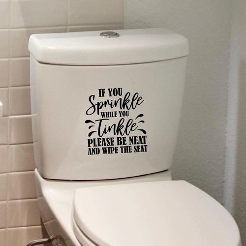 You sprinkle when - sprinkle,