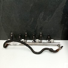 2007 VW GOLF VR6 R32 3.2PT 5DR FUEL RAIL & INJECTORS 022906031L