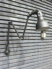 Mek-Elek Industrial Anglepoise Lamp 3 Arm Engineers Task Light
