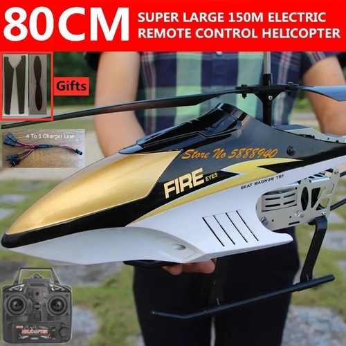 Large 80cm helicopter model - 80cm,
