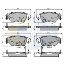 Brake Pads Set For Vauxhall