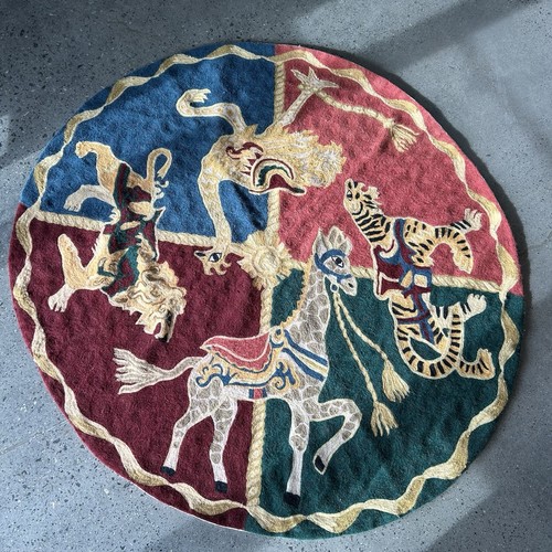 Whimsical circus carousel - whimsical,