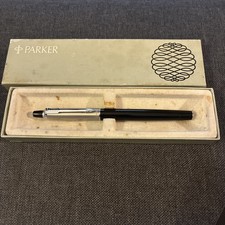 Parker Black & Silver Fibre