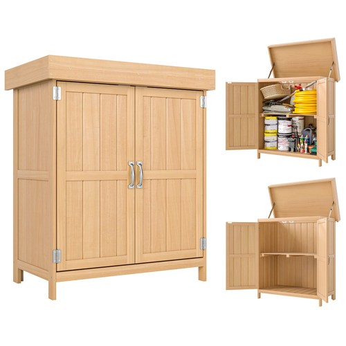 Outsunny wooden garden shed - outsunny,