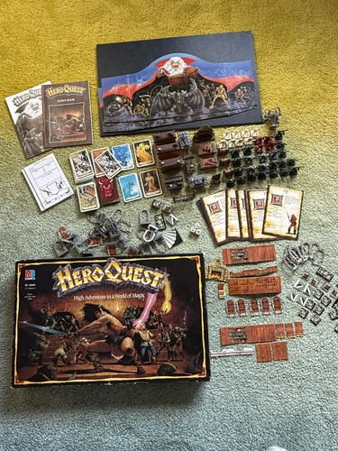 Heroquest board game 1989 - mb,