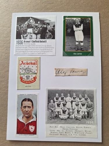 Alex james arsenal herbert - james,