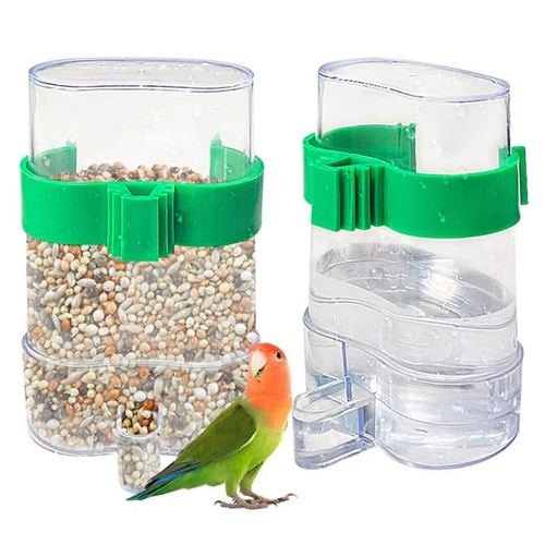 Bird water drinker feeder - drinker,