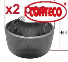 X2 PCS FRONT / REAR/ WISHBONE BUSHING MOUNTING RIGHT & LEFT 49403004 CORTECO