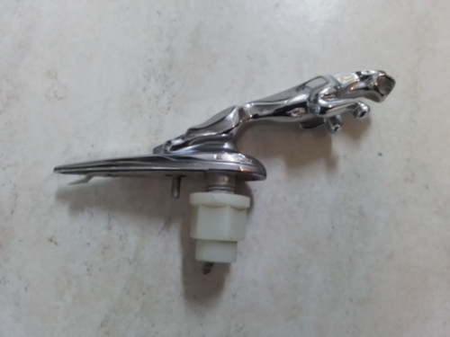 Vintage chrome leaping jaguar - vintage,