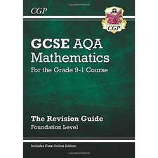 Parsons, Richard : New GCSE Maths AQA Revision Guide: Found Fast and FREE P & P
