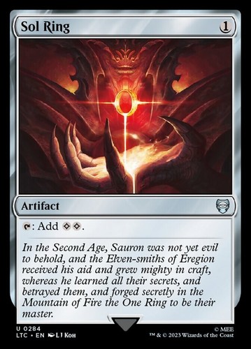 Mtg sol ring ltc nm - ~,