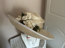 Cream Wedding Hat