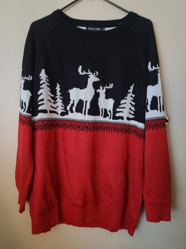 Red white black winter - &,
