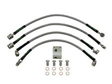 MAZDA MX5 EUNOS ROADSTER MK1/2 NA NB STAINLESS STEEL BRAIDED BRAKE LINES HOSE UT