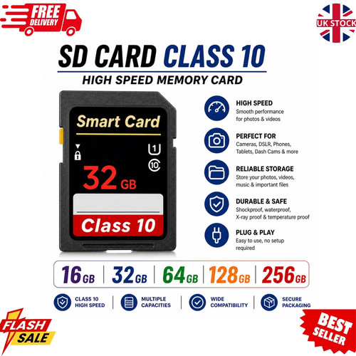 Card 16gb 32gb - 64gb, 128gb