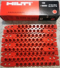 Genuine Hilti Nail gun Cartridges HILTI DX450 DX 460 100 (10 STRIPS) dx 450