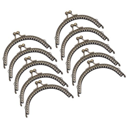 10pcs iron kiss lock - 10pcs, 4.1"