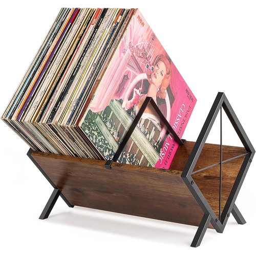 Tabletop vinyl record storage - record,