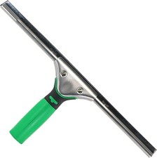 Unger ErgoTec 79001 Window Squeegee 45cm Stainless Steel Channel &Rubber Handle
