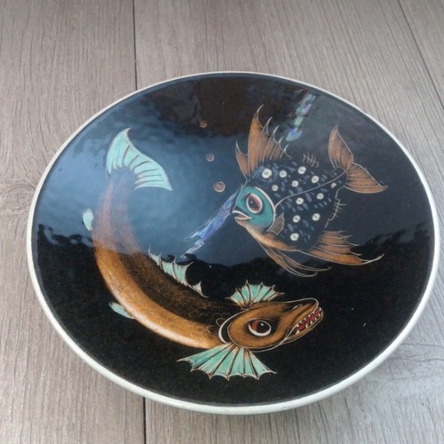 Upton studio pottery fish - studio,