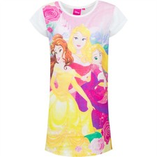 Girls Nightdress Kids Nightie Disney Character Childrens Nightwear