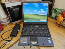 Retro Acer Aspire 1350 15.1" Athlon 2400+ 60GB HDD 512MB RAM Windows XP Laptop 