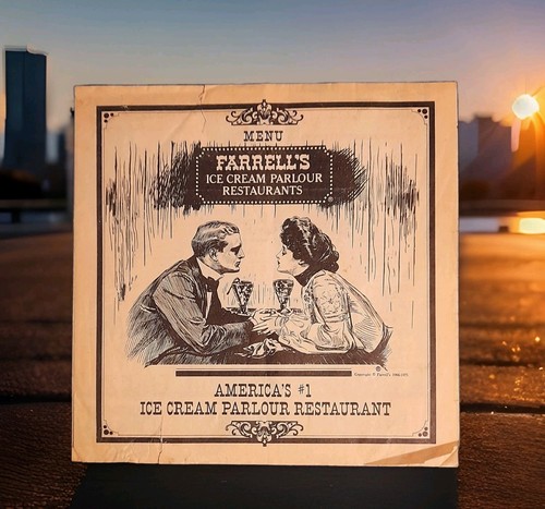 Vintage farrell ice cream - ice,