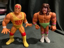 WWF HASBRO WRESTLERS : HULK HOGAN & THE ULTIMATE WARRIOR