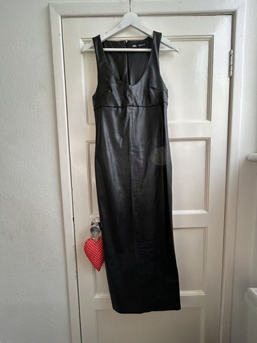 Zara faux leather - leather, long